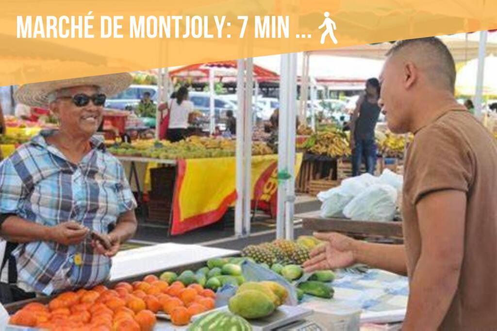 T2 Le Cosy, Au Coeur De Montjoly, Parking, Clim Apartment Remire-Montjoly Bagian luar foto