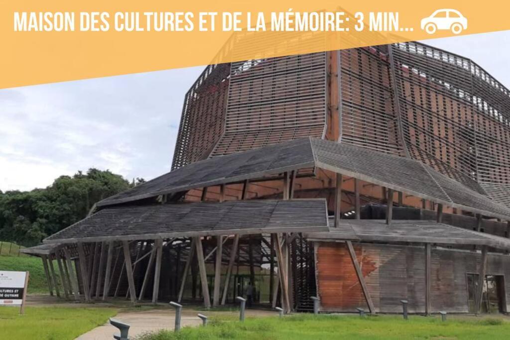T2 Le Cosy, Au Coeur De Montjoly, Parking, Clim Apartment Remire-Montjoly Bagian luar foto
